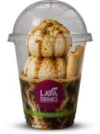 Volcanic Affogato — café volcánico premium de Lava Drinks